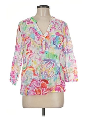 Charlie 3/4 Sleeve Blouse (view 1)