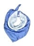 Coach 100% Silk Blue Silk Scarf One size - photo 1