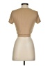 Ekouaer Tan Short Sleeve Top Size S - photo 2