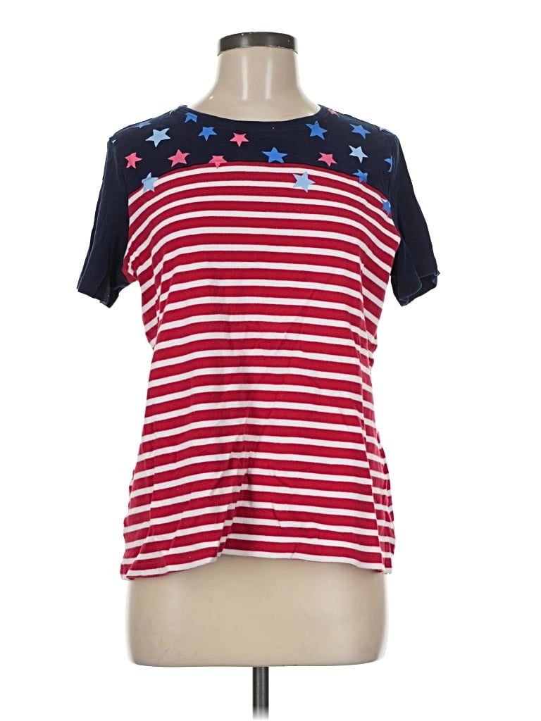 Pre-owned Kim Rogers Short Sleeve T-shirt In Red