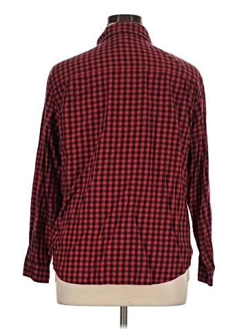Evan Picone Long Sleeve Button-Down Shirt (view 2)