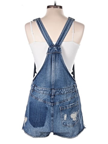 Hot Kiss Overall Shorts (view 2)