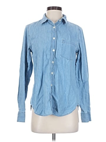 Gap Long Sleeve Button-Down Shirt (view 1)