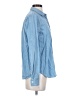 Gap 100% Acrylic Blue Long Sleeve Button-Down Shirt Size S - photo 4