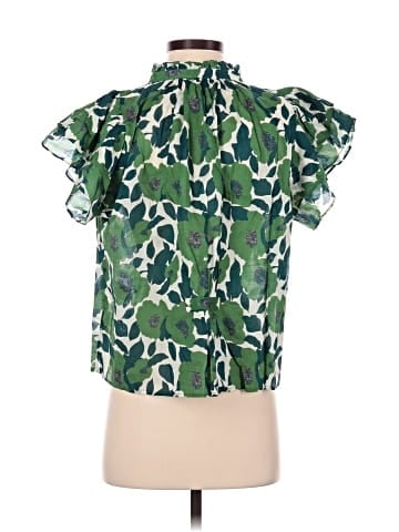 Birds of Paradis by Trovata Short Sleeve Blouse (view 2)