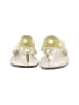 Apostrophe 100% Leather Yellow Flip Flops Size 8 - photo 2