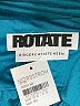 ROTATE 100% Polyester Solid Teal Jacket Size 10 - photo 6