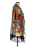 Lularoe 100% Polyester Orange Kimono Size L - photo 4