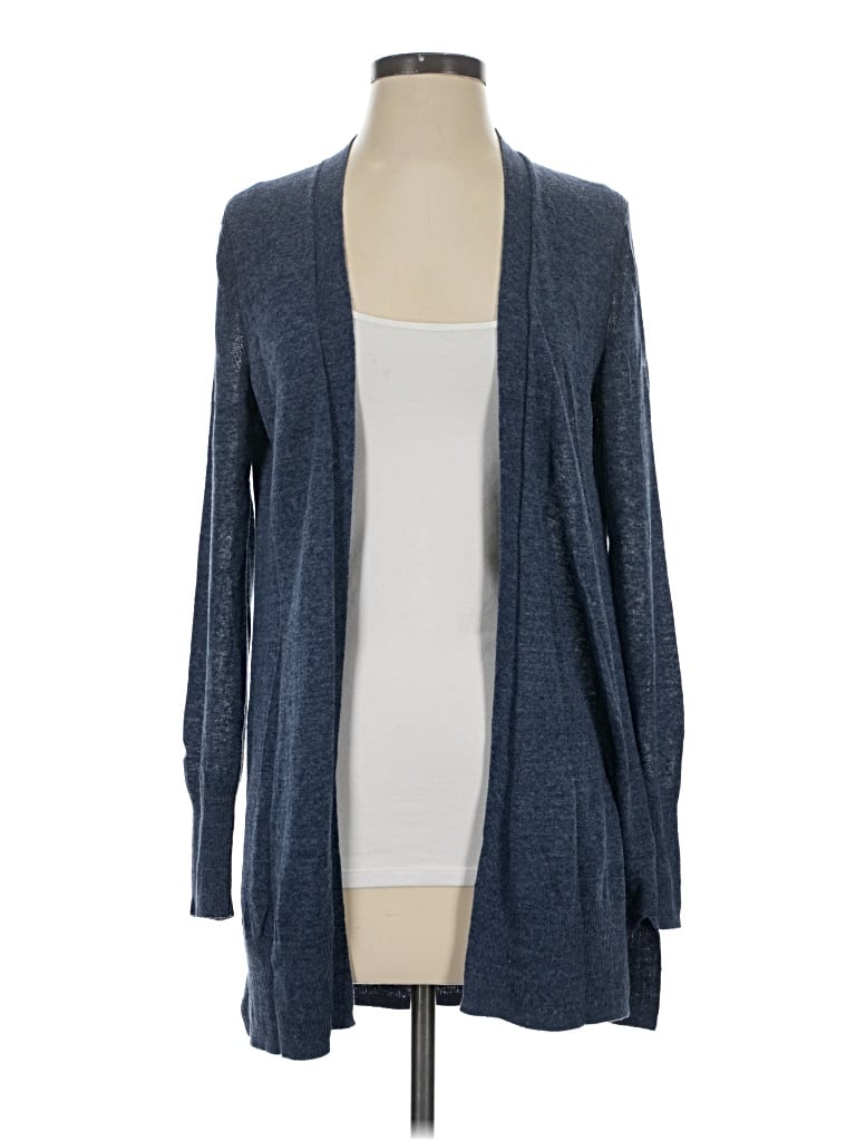 Pre-owned Gap Cardigan Sweater In Blue