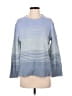 Ella Moss Color Block Blue Pullover Sweater Size S - photo 1