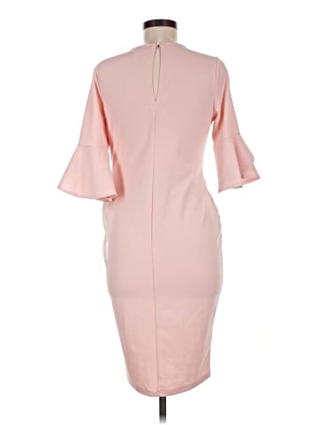 Pink Blush Casual Dress (view 2)