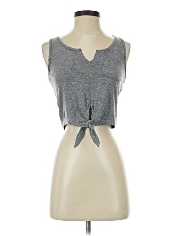 Charlotte Russe Sleeveless T-Shirt (view 1)