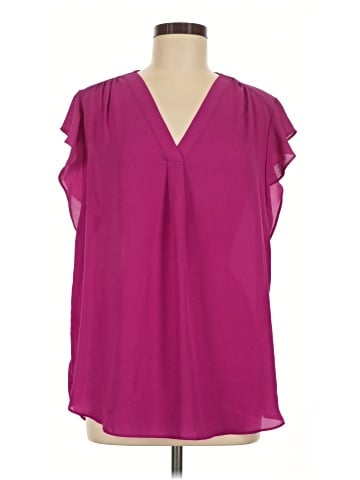 Cynthia Steffe Short Sleeve Blouse (view 1)