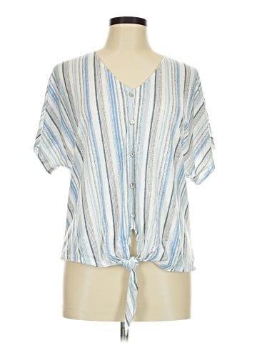 Just Be... Short Sleeve Blouse (view 1)
