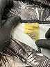 Betsey Johnson Performance Graphic Silver Active Pants Size S - photo 8