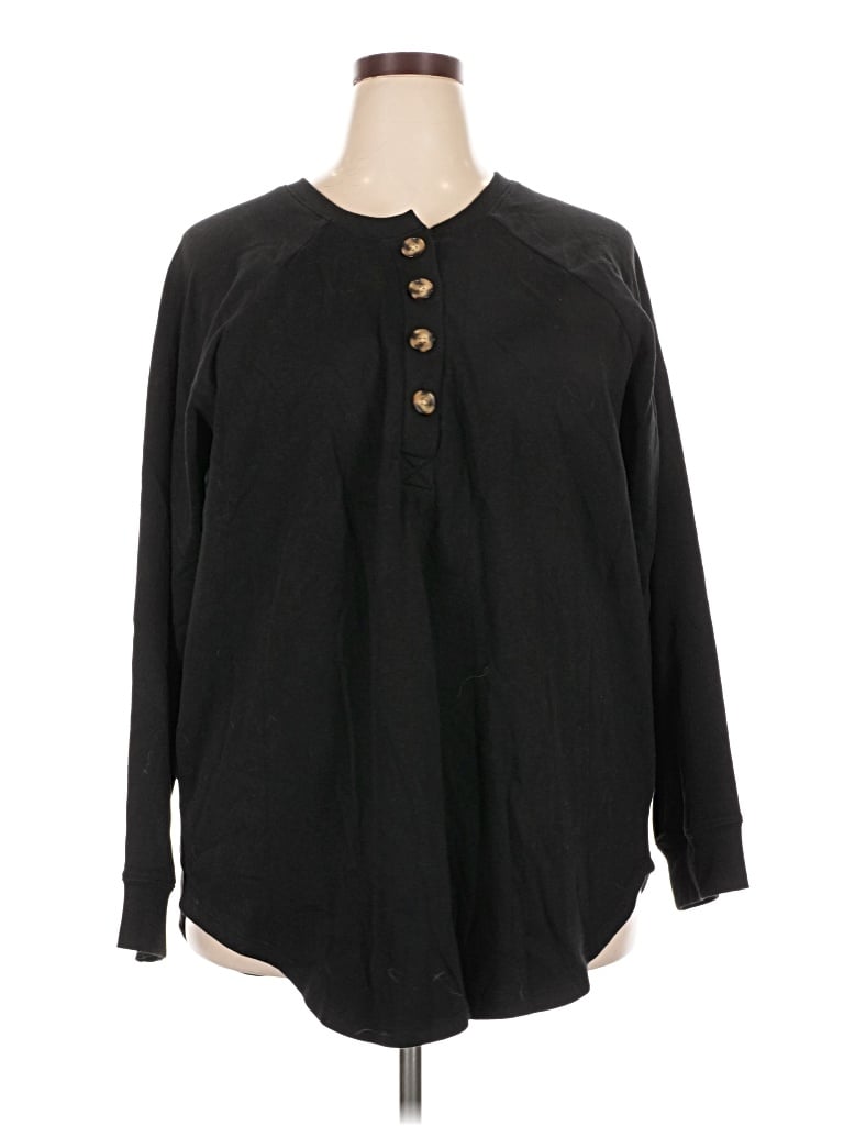 Pre-owned Torrid Sweatshirt In Black