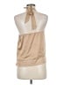 Boston Proper Tan Sleeveless Blouse Size 8 - photo 2