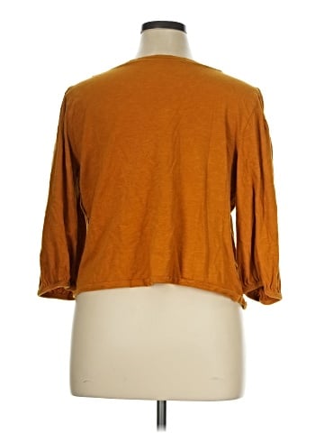 a.n.a. A New Approach 3/4 Sleeve T-Shirt (view 2)