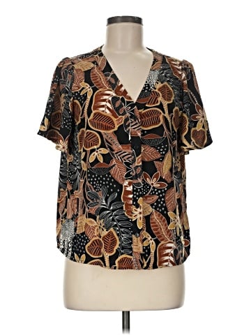 Timing Short Sleeve Blouse (view 1)