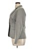 Emily... 100% Polyester Gray Blazer Size 14 - photo 5