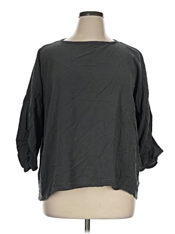 Oh My Gauze! 3/4 Sleeve Blouse (view 1)