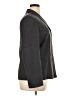 Kasper A.S.L. 100% Polyester Gray Blazer Size 16 - photo 4