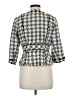 Elevenses Silver 3/4 Sleeve Top Size 8 - photo 2