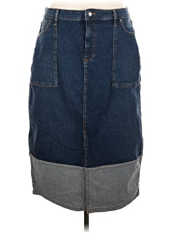 Simply Vera Vera Wang Denim Skirt (view 1)