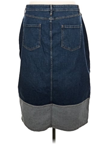 Simply Vera Vera Wang Denim Skirt (view 2)