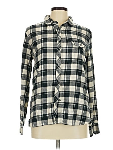 BDG Long Sleeve Button-Down Shirt (view 1)