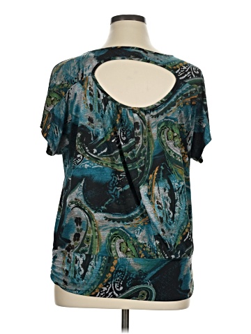 AB Studio Short Sleeve Blouse (view 2)