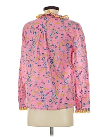 Liberty Art Fabrics for J.Crew Long Sleeve Blouse (view 2)