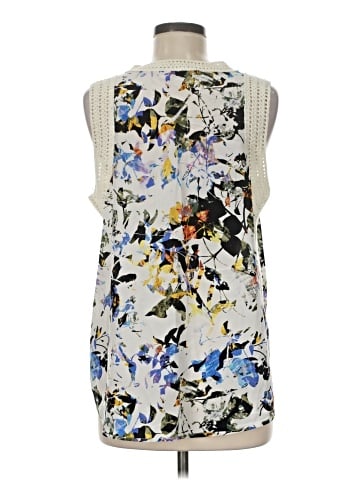 Elizabeth and James Sleeveless Silk Top (view 2)