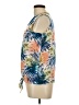 Notations Tropical Blue Sleeveless Blouse Size L - photo 5