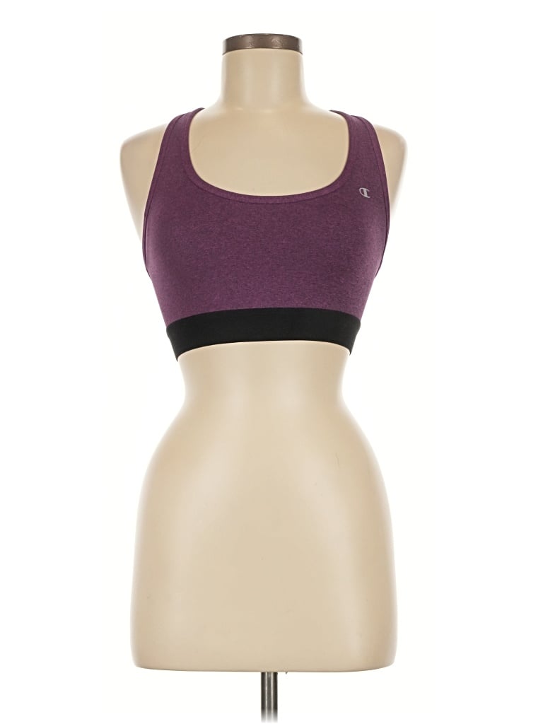Pre-owned Champion Sports Bra In Purple