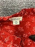 Sundance 100% Cotton Red Kimono Size M - photo 7