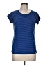 Title Nine Stripes Blue Active T-Shirt Size M - photo 1