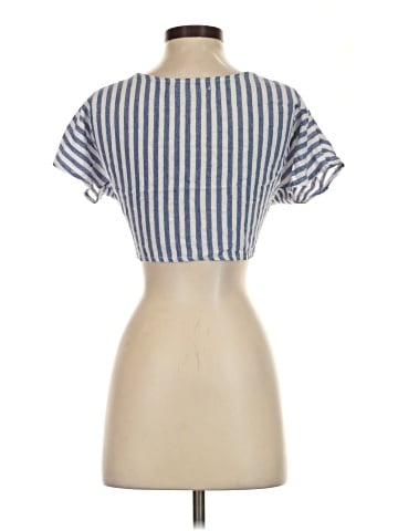 Zaful Short Sleeve Blouse (view 2)