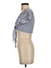 Zaful Blue Short Sleeve Blouse Size S - photo 5