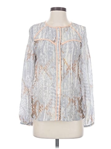 Aryn K. Long Sleeve Blouse (view 1)