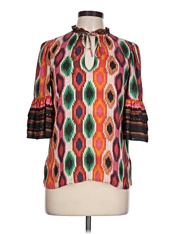 Alice + Olivia 3/4 Sleeve Blouse (view 1)