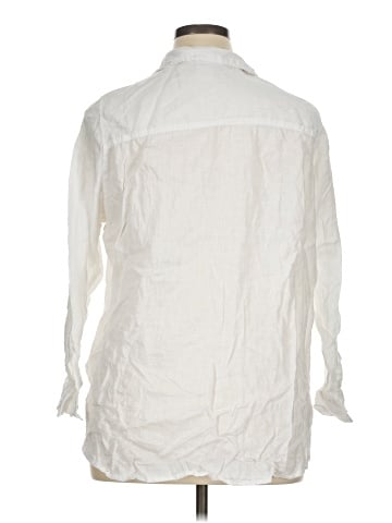Sigrid Olsen Long Sleeve Button-Down Shirt (view 2)
