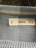 MNG Kids Solid Blue Pullover Sweater Size 11 - 12 - photo 3