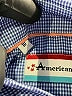 American Heritage Solid Blue Long Sleeve Button-Down Shirt Size 10 - photo 3