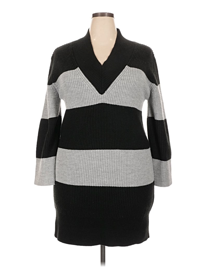 Pre-owned Q2 Casual Dress In Gray