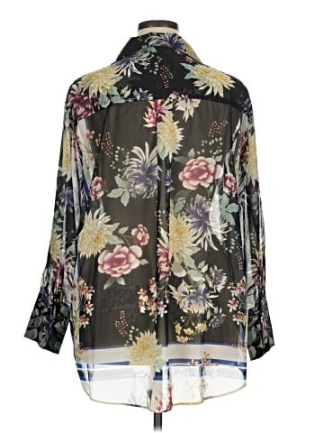 City Chic 3/4 Sleeve Blouse (view 2)