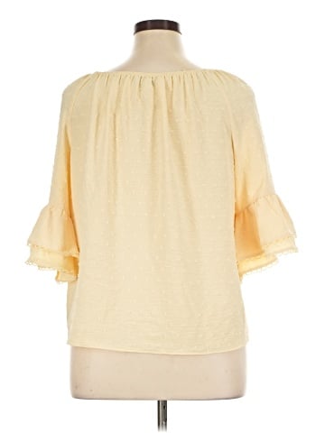 AB Studio 3/4 Sleeve Blouse (view 2)