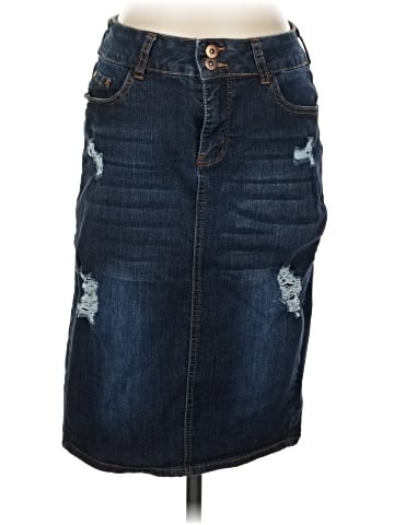 !It Jeans Denim Skirt (view 1)