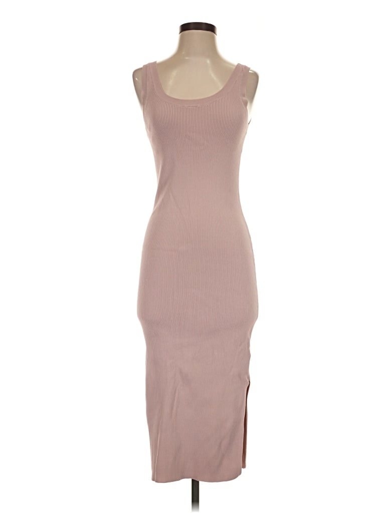 Pre-owned The Drop Cocktail Dress In Tan