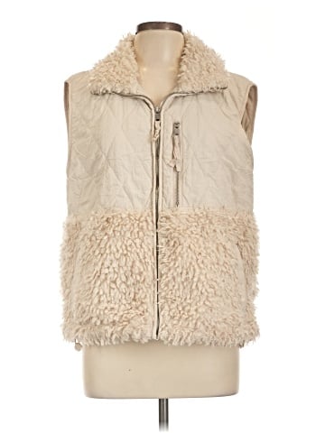 Abercrombie & Fitch Faux Fur Vest (view 1)
